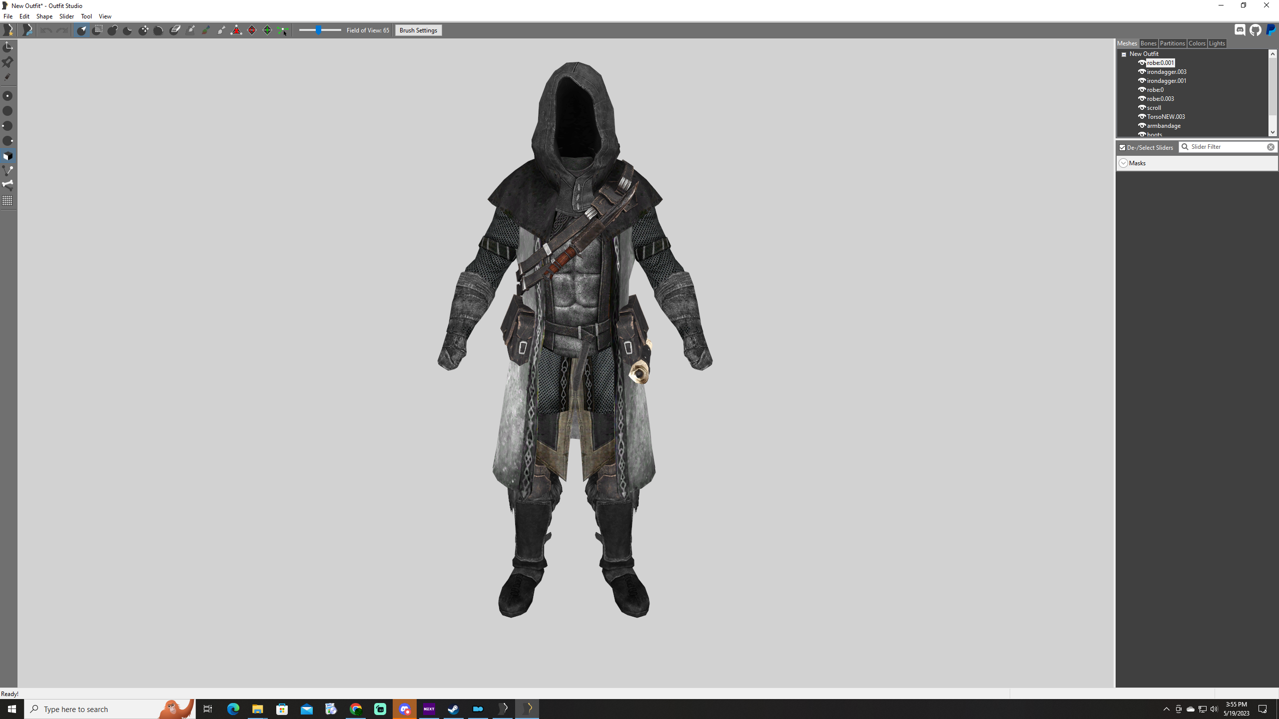 Magus Armor Set mod for Skyrim