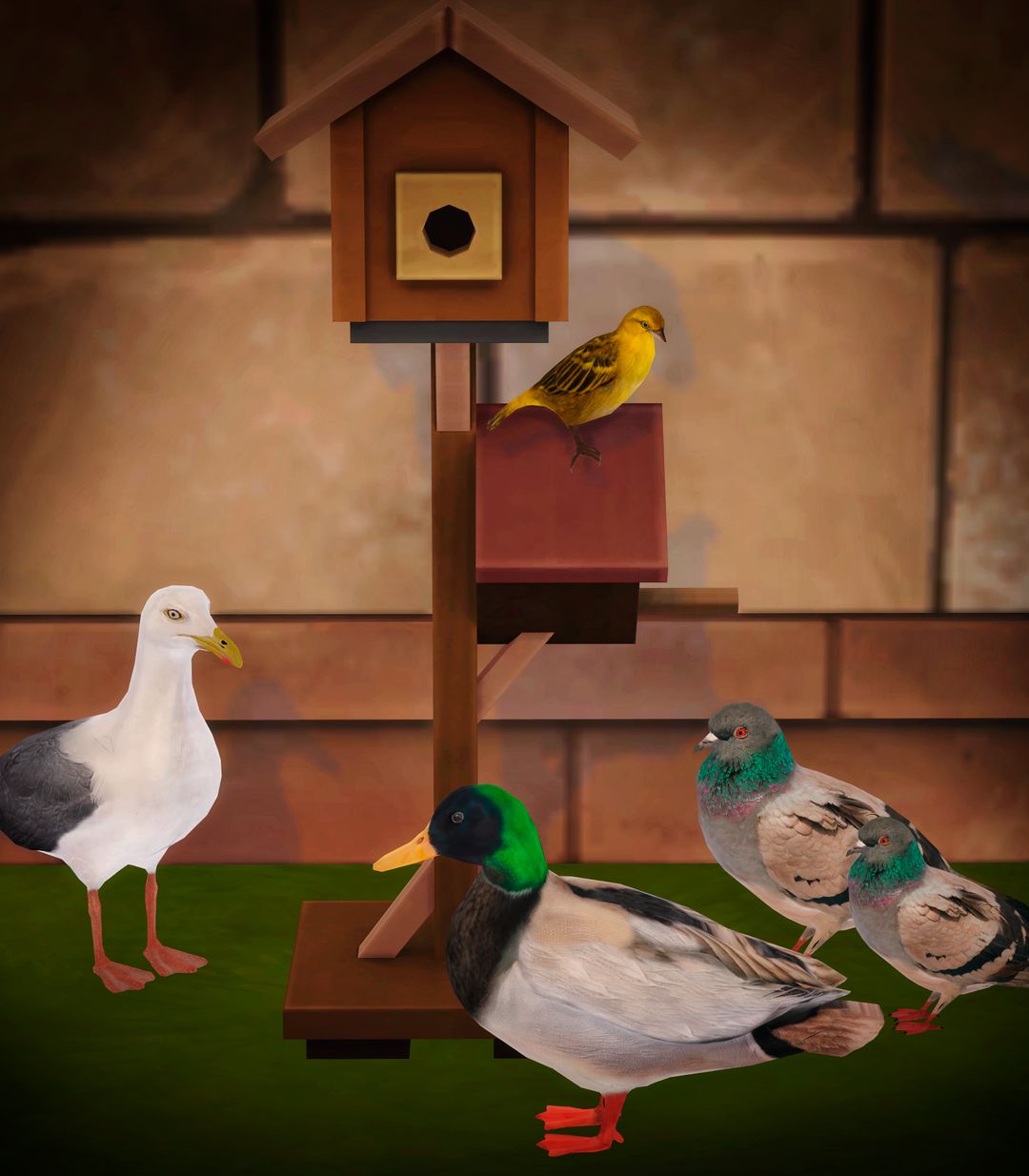 CLUTTER.love for birds mod for The Sims 4 