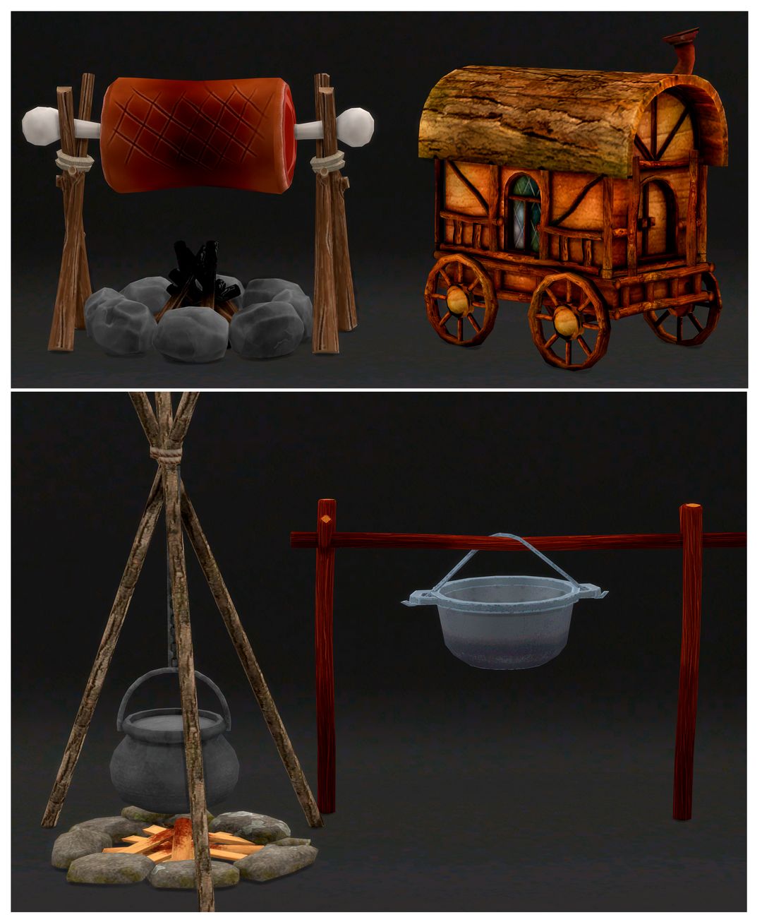 Boho CLUTTER mod for The Sims 4 