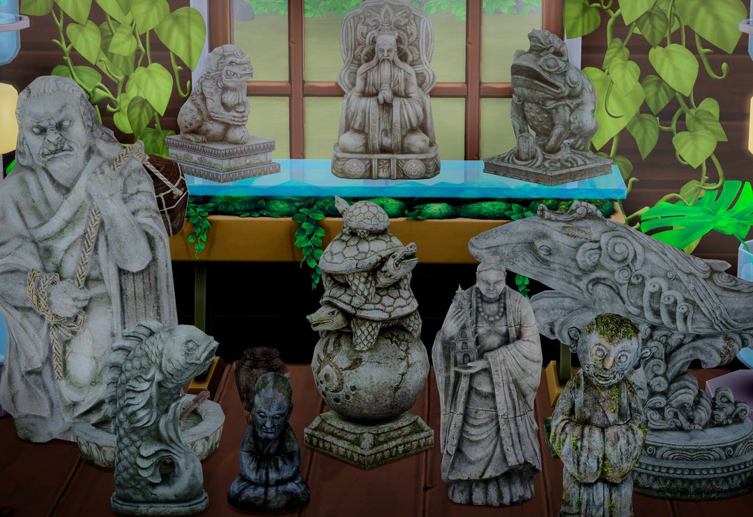 Garden Asset Pack mod for The Sims 4 