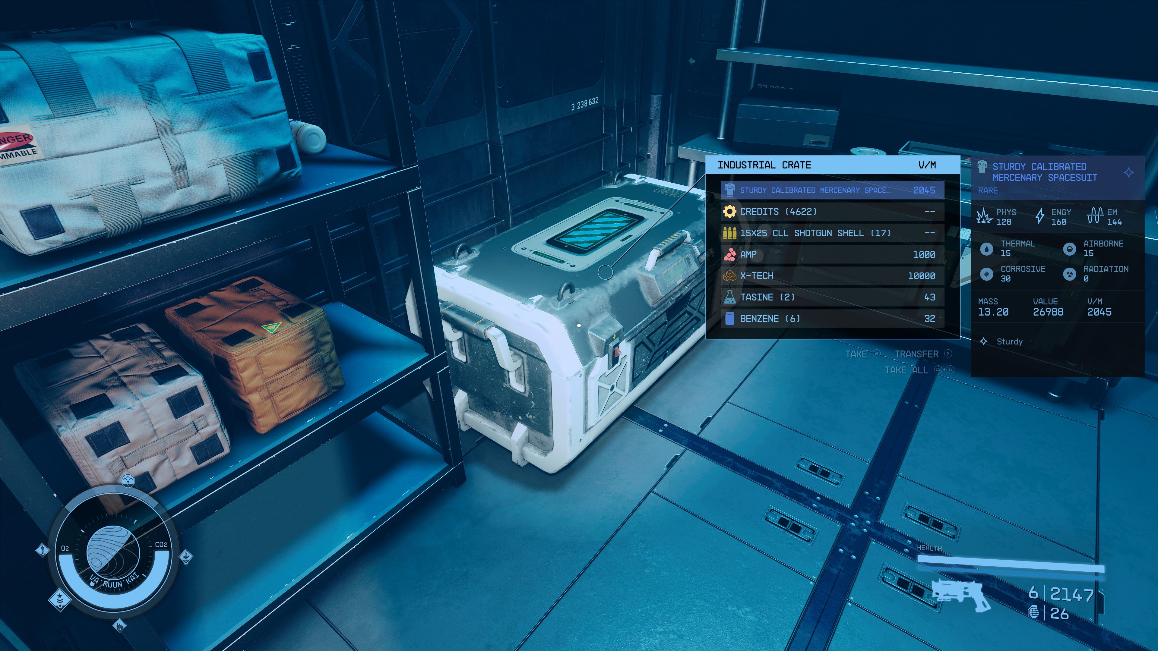 Shattered Space X-Tech Integration mod for Starfield