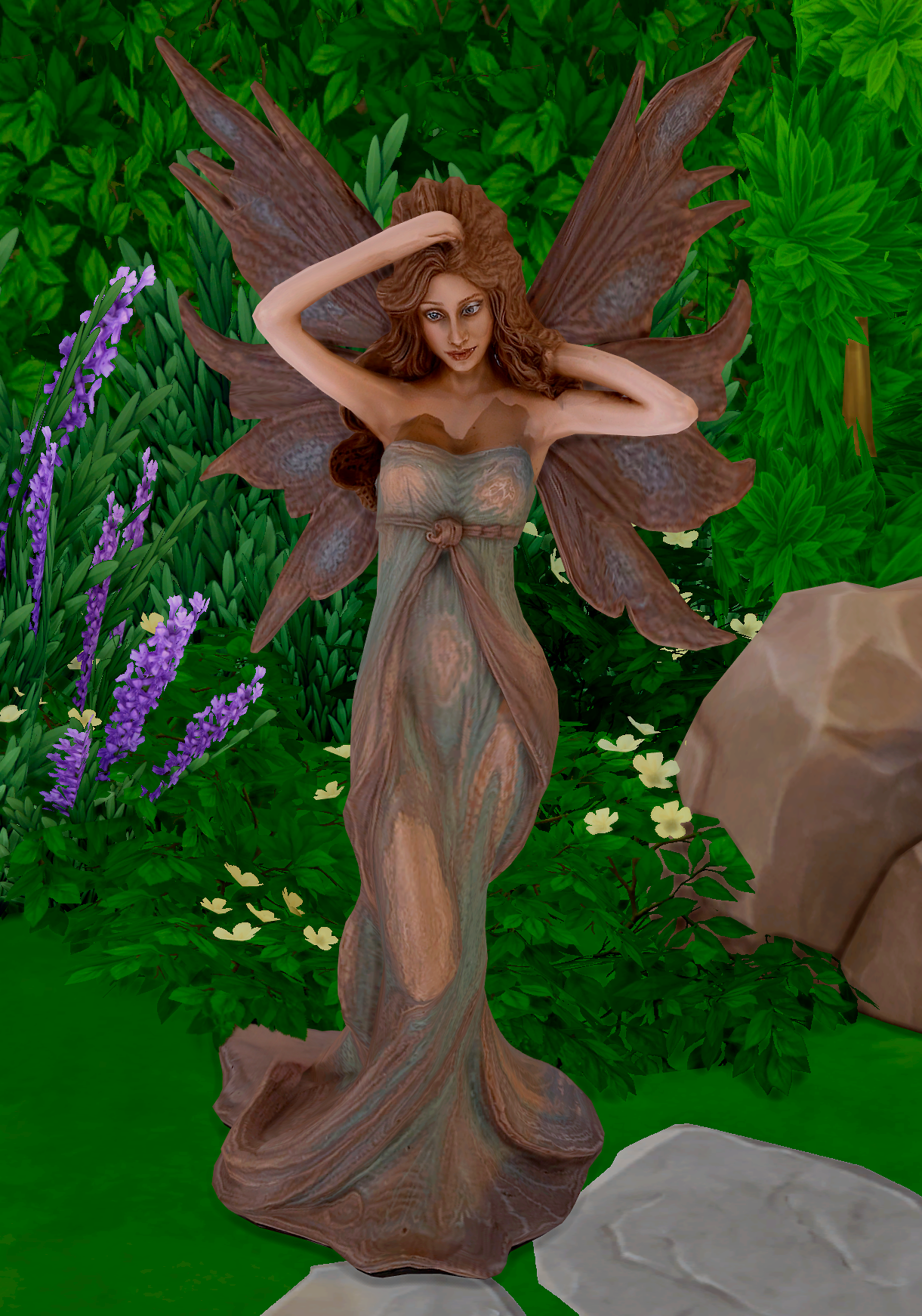 Forest fairy mod for The Sims 4 