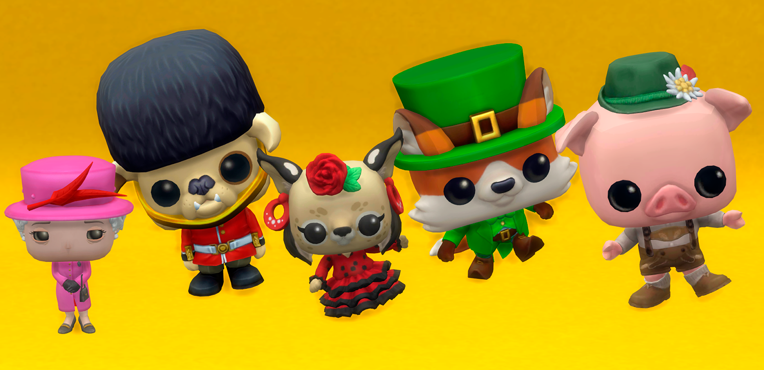 Funko Pops of the World mod for The Sims 4 