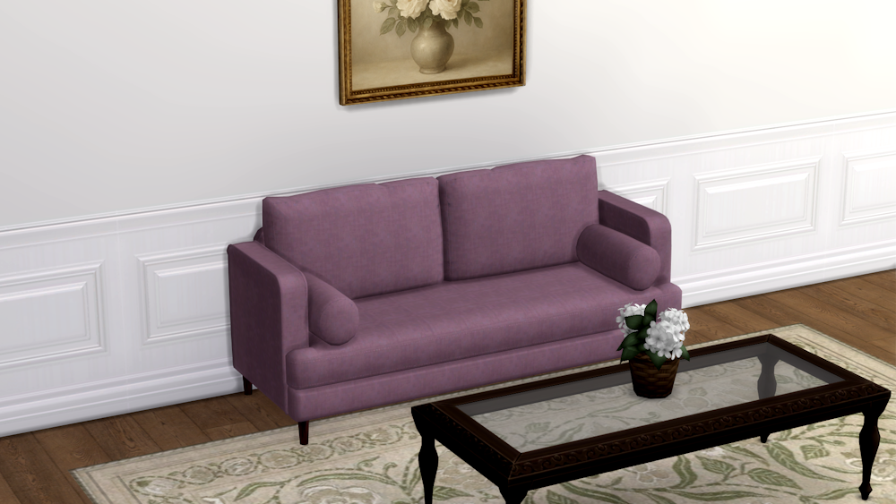 Micha Loveseat  mod for The Sims 4 