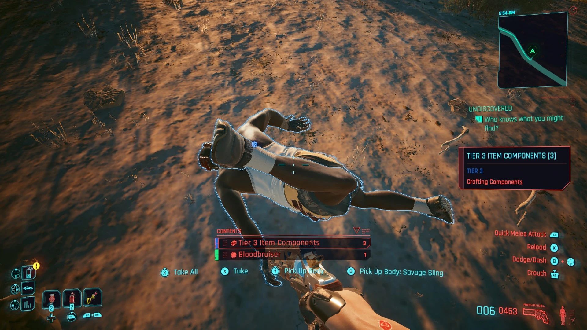 Carry and throw bodies savage style (Savage Sling) mod for Cyberpunk 2077