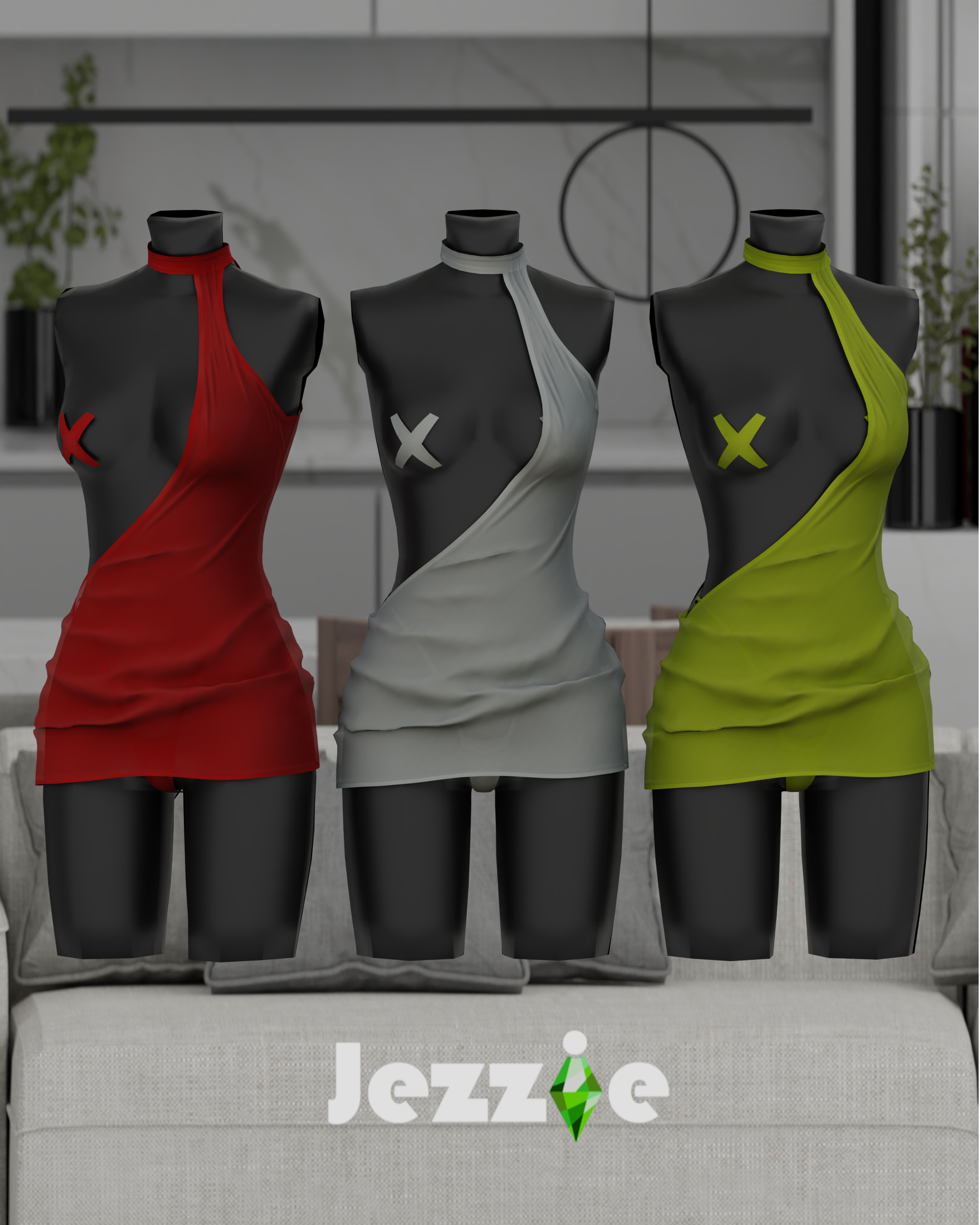 Jezzie.TS4 Carolin mod for The Sims 4 