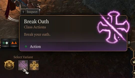 Reclaim or break your oath spells (Paladin-Oathbreaker) mod for Baldur's Gate 3