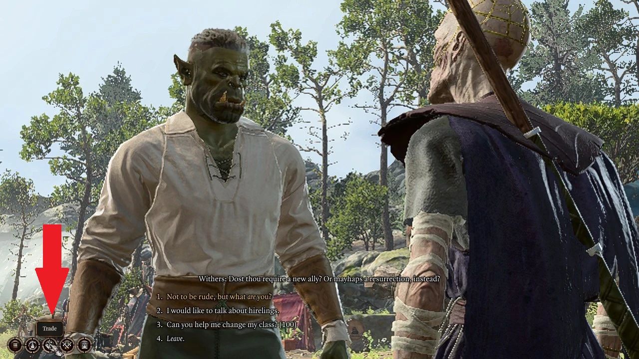 Trade with Withers - Fully modular and customizable trader mod for Baldur's Gate 3