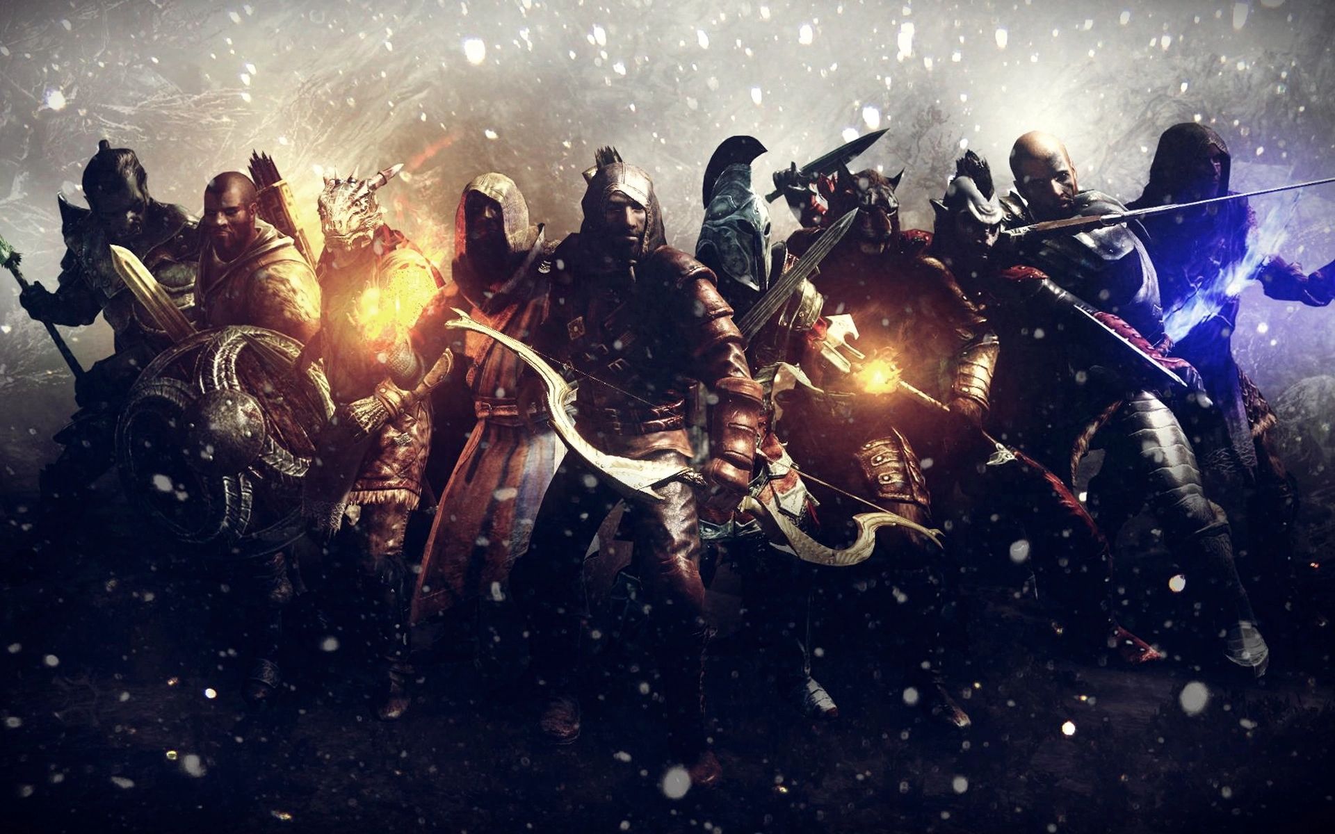 Skyrim 50 HD New Main Menu Collection mod for The Elder Scrolls V: Skyrim Special Edition