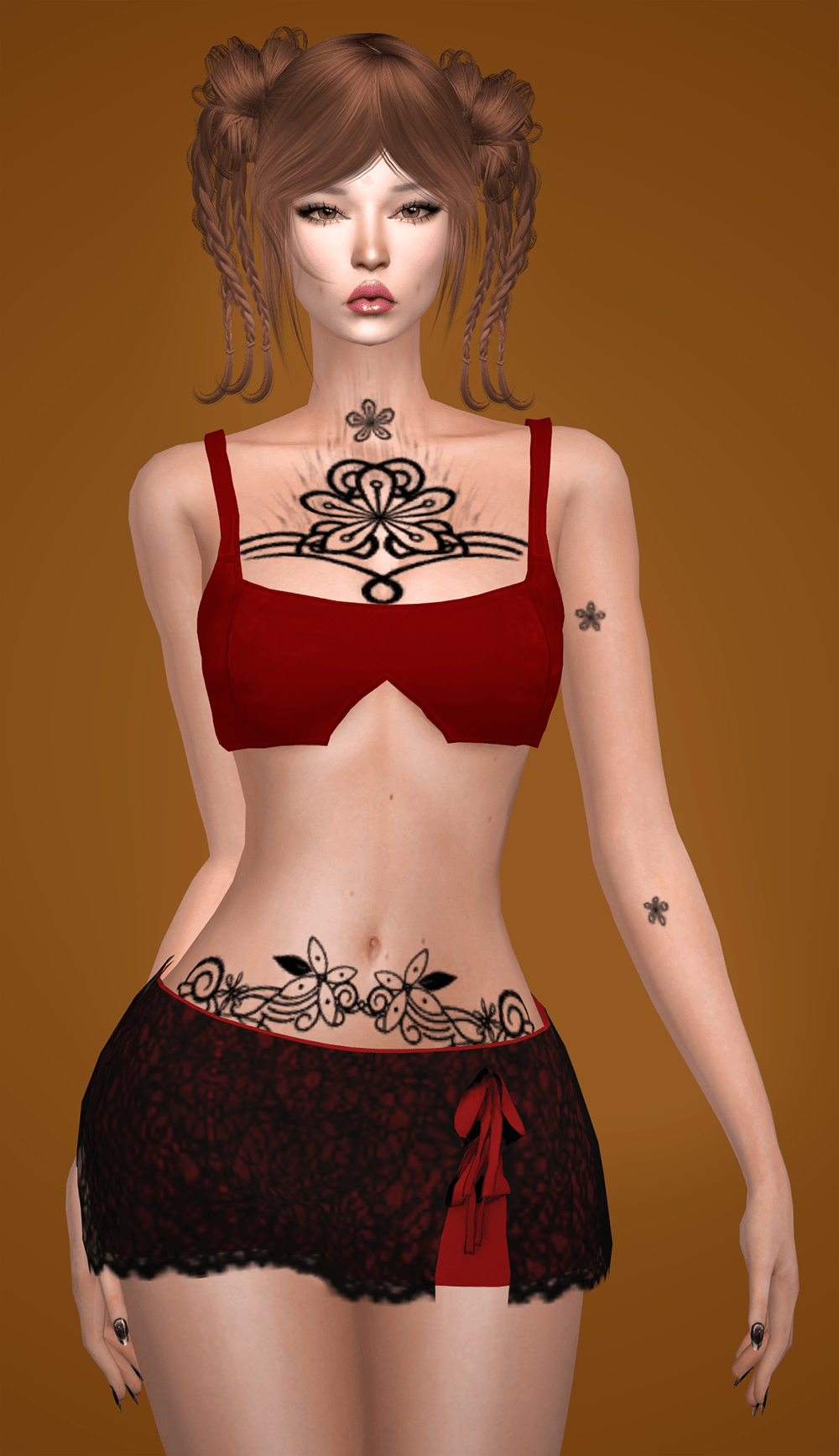 Fashion Flowers  mod for The Sims 4 