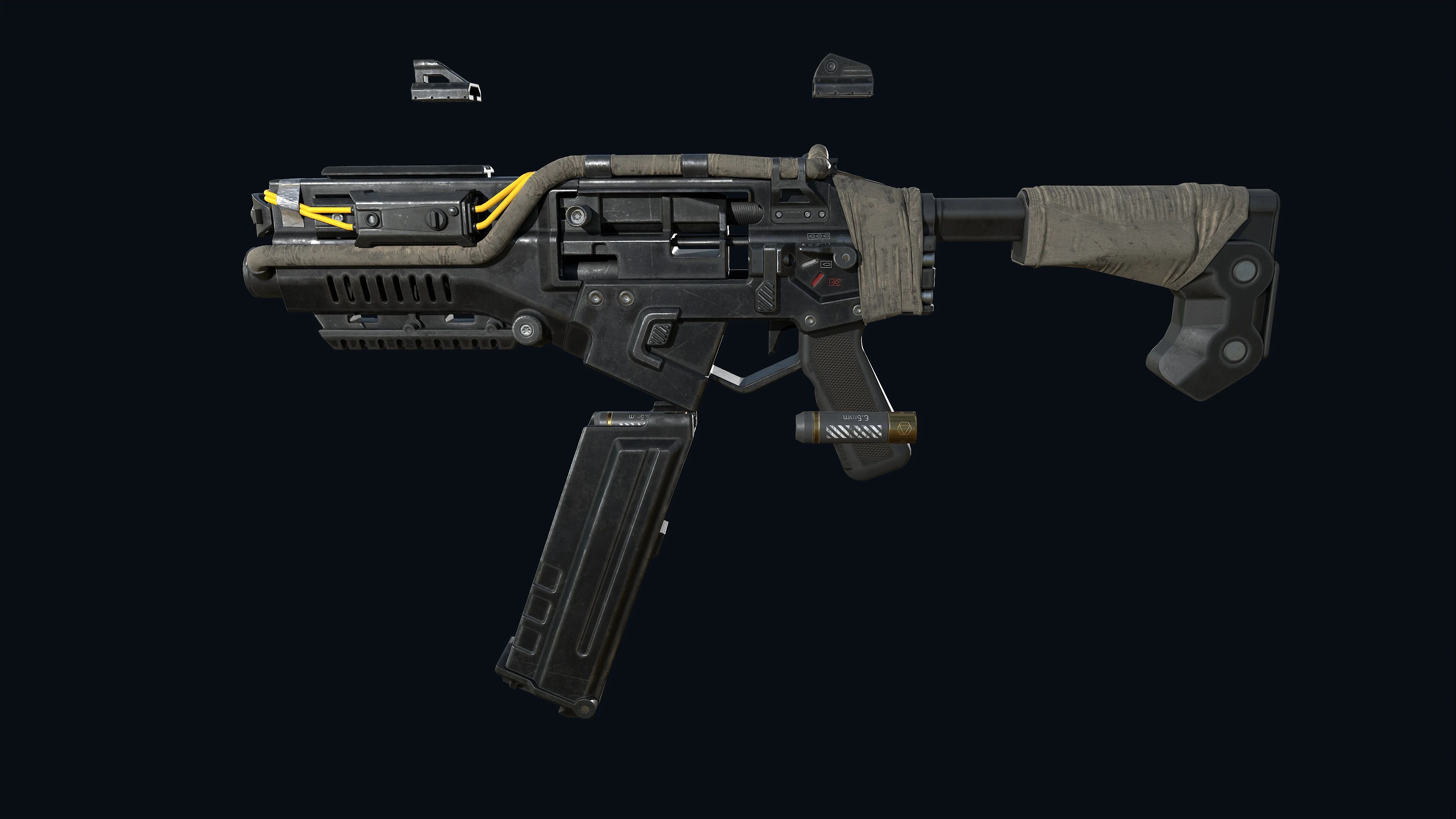 HD Maelstrom Rifle mod for Starfield