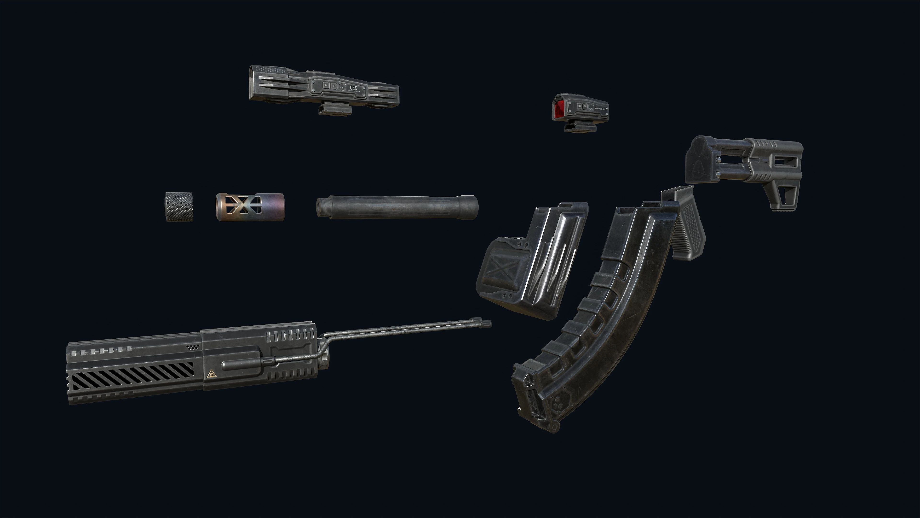 HD Maelstrom Rifle mod for Starfield