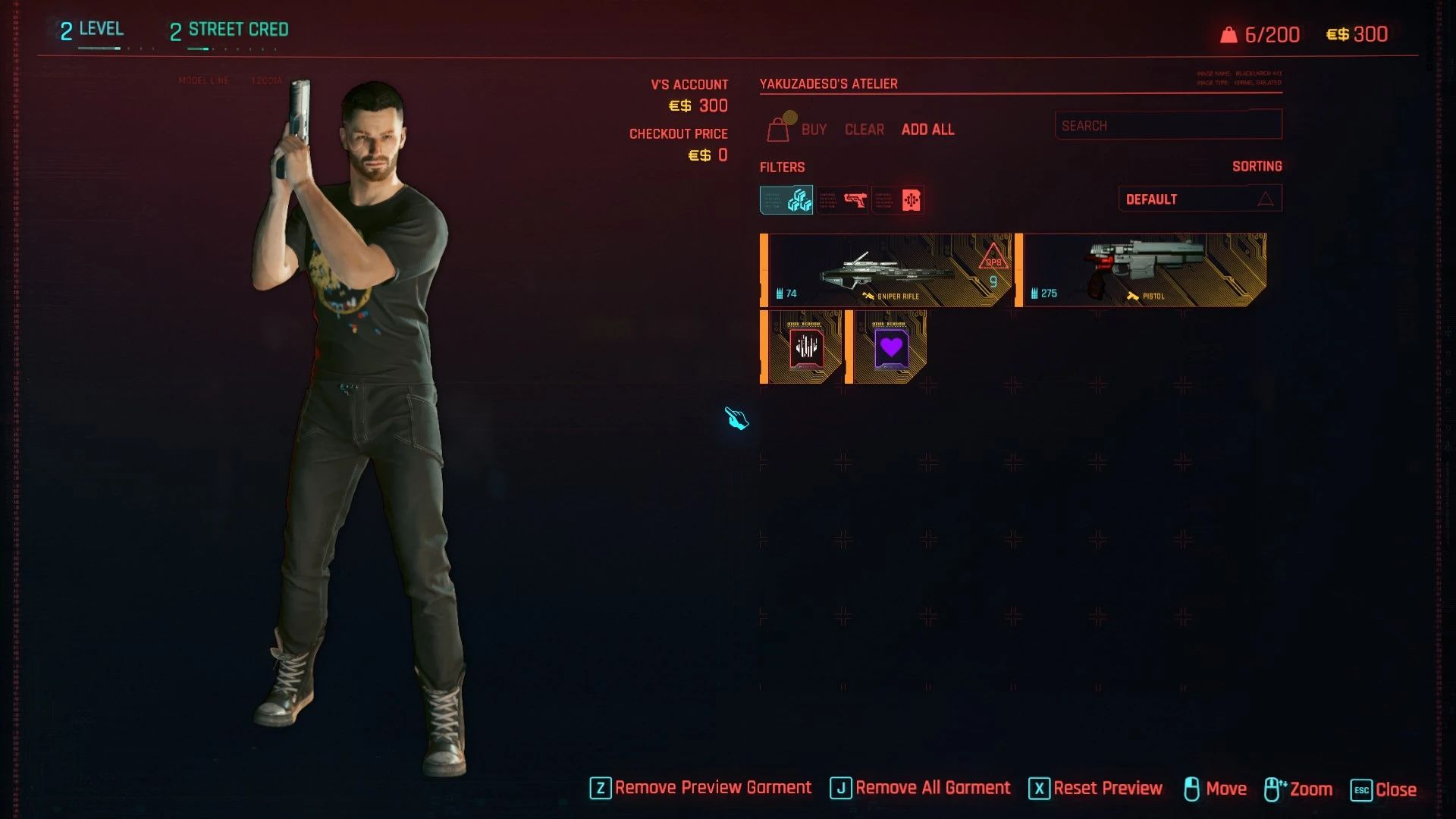 YakuzaDeso's Atelier shop mod for Cyberpunk 2077