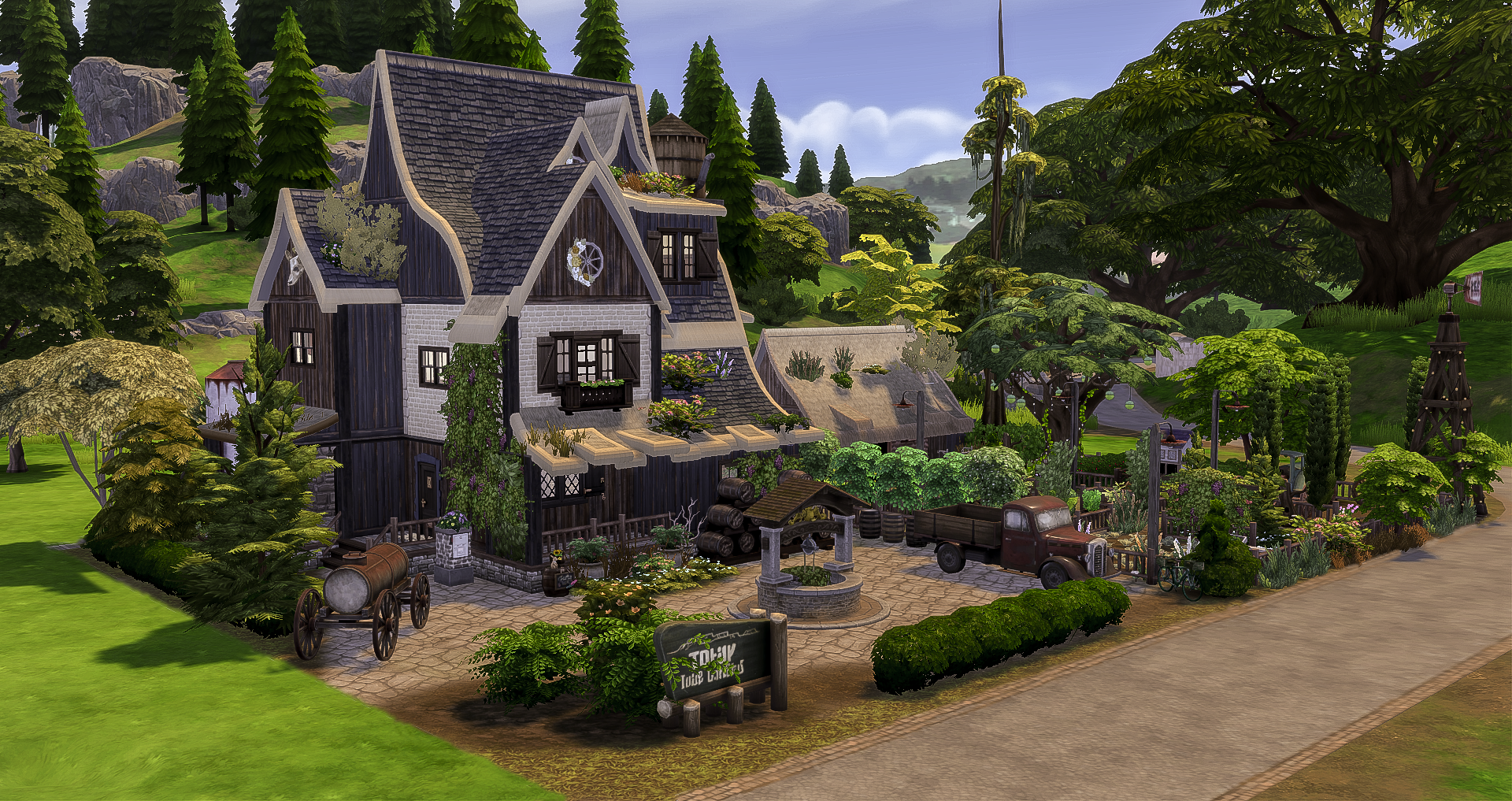 Country Estate (GGM Exclusive) mod for The Sims 4 