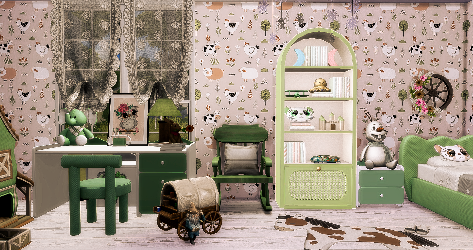 Baby Farmer_set (GGM Exclusive) mod for The Sims 4 