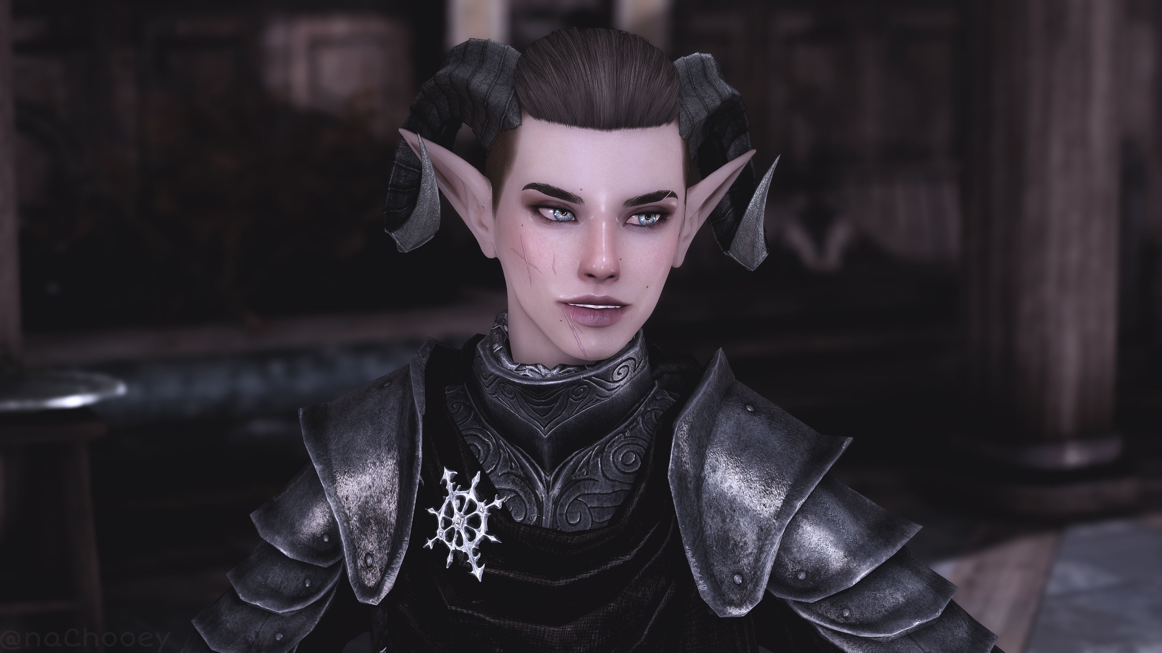 ED Horns by Eria - Proper RaceMenu Integration mod for The Elder Scrolls V: Skyrim Special Edition