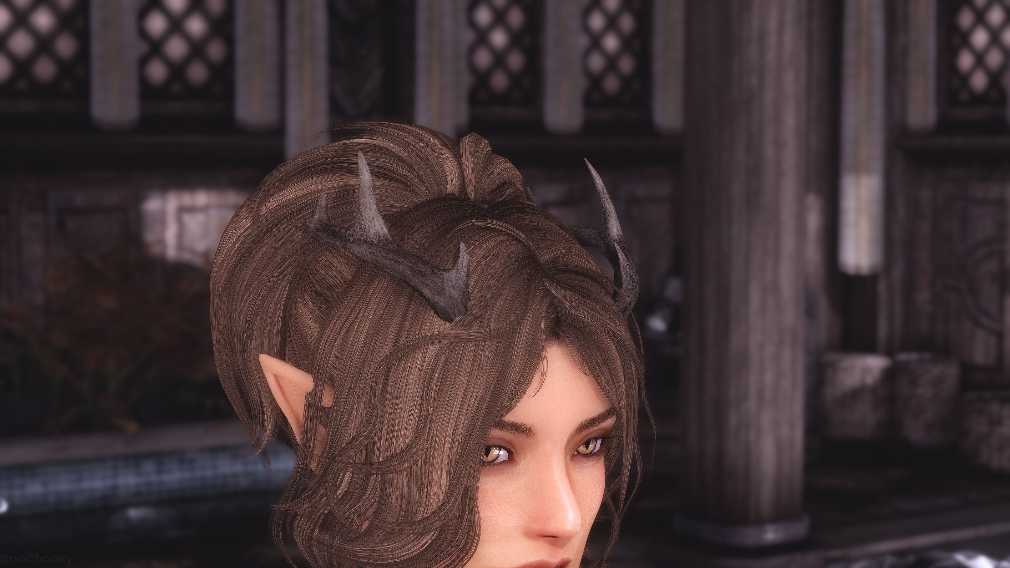 Cuyi's Bosmeri Antlers - Proper RaceMenu Integration mod for The Elder Scrolls V: Skyrim Special Edition