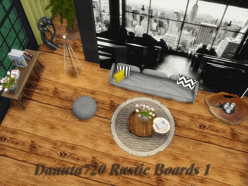 Rustic Boards 1 mod for The Sims 4 