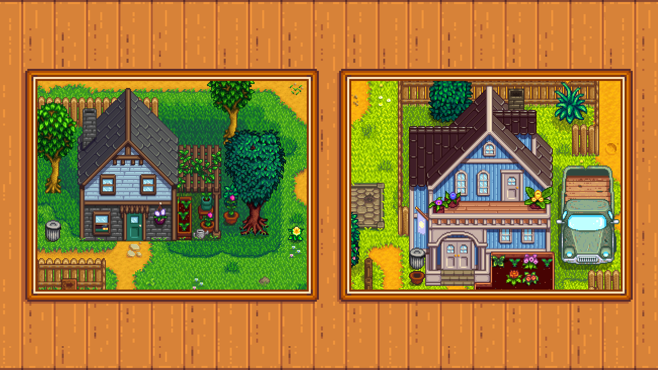 Elle's Town Buildings mod for Stardew Valley