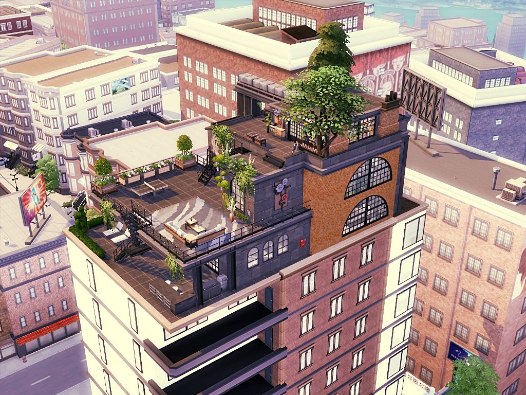 Industrial Loft mod for The Sims 4 