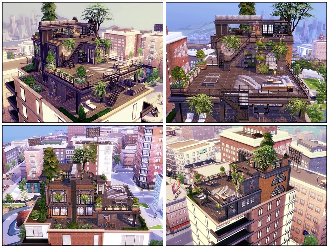 Industrial Loft mod for The Sims 4 