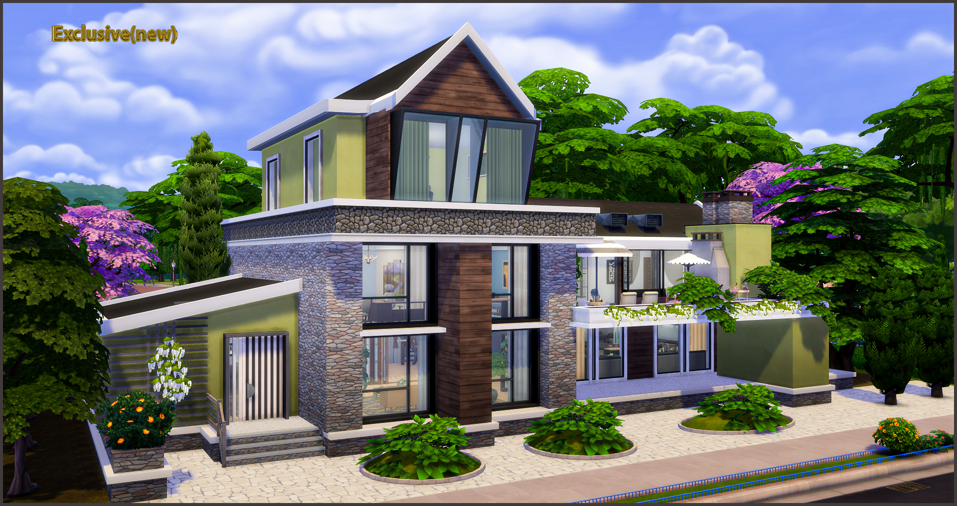 GGM Exclusive - Luxury family home mod for The Sims 4 