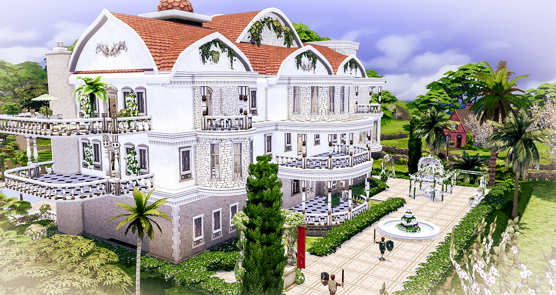 Royal Palace mod for The Sims 4 