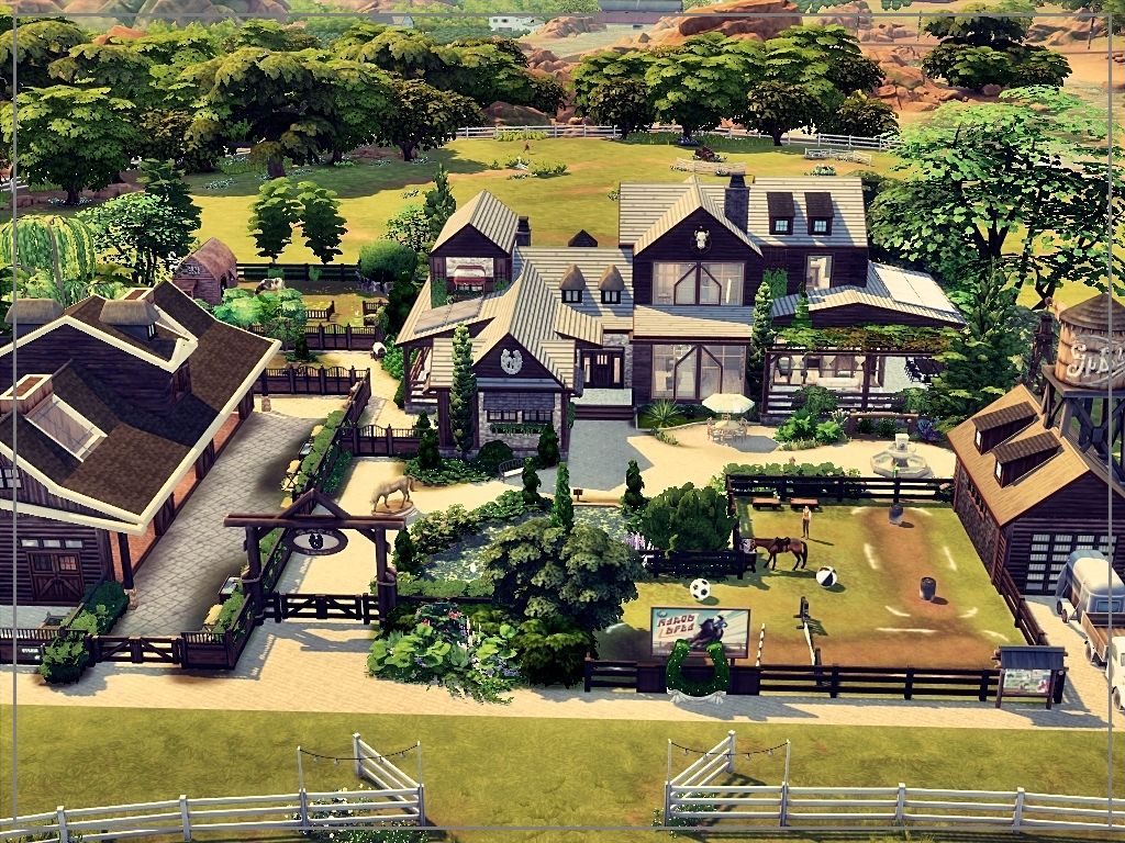 The Diamond Ranch mod for The Sims 4 