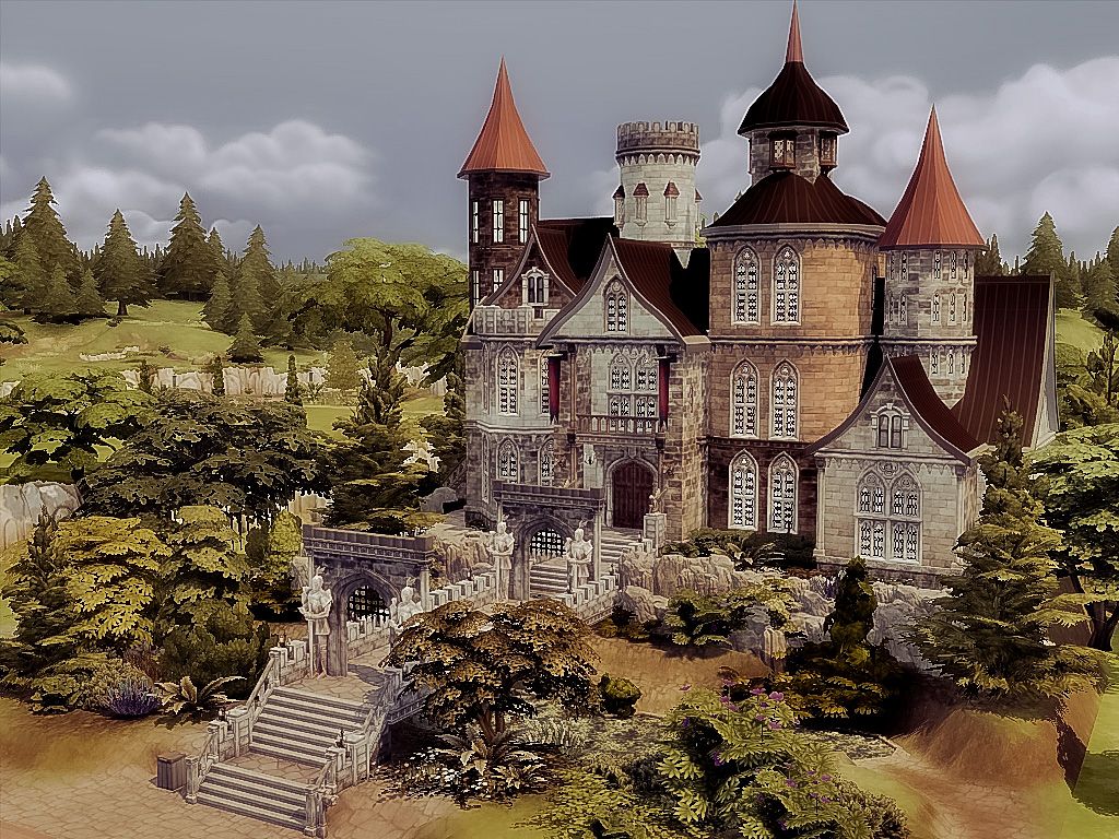 Charles Castle mod for The Sims 4 