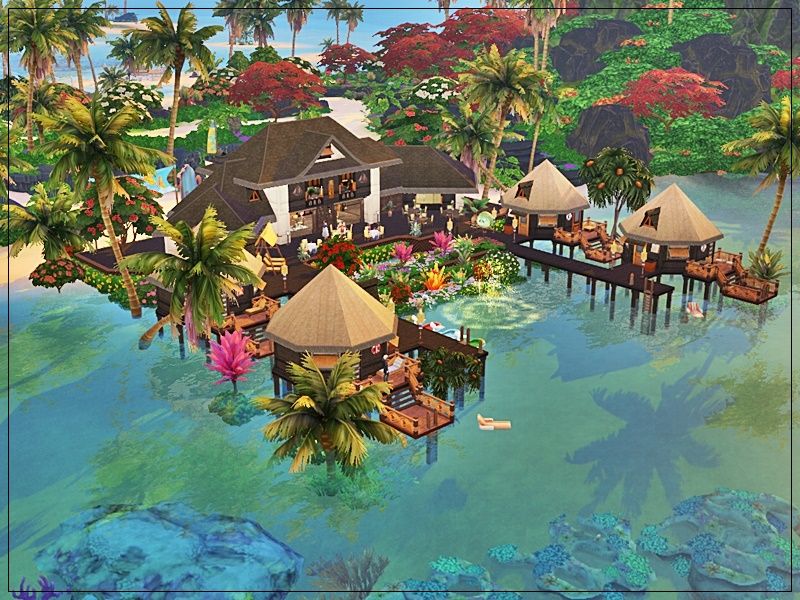 Hotel Sun Shine mod for The Sims 4 