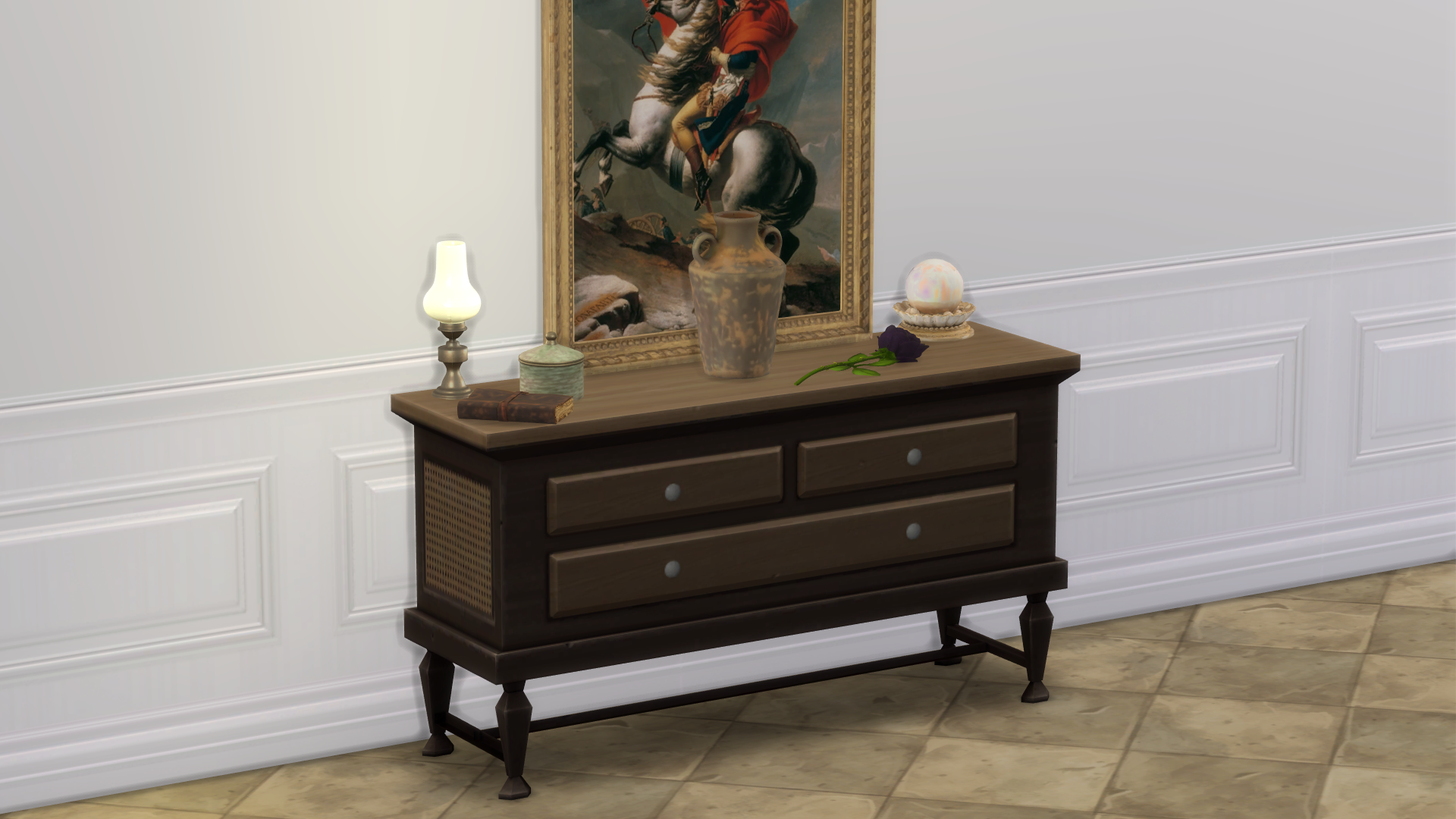 Vintage Console Table mod for The Sims 4 