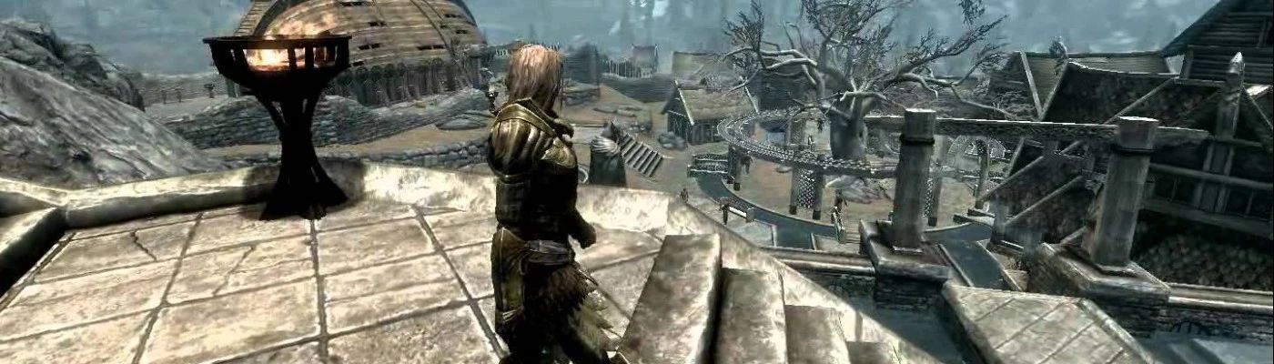 3rd Person Walk Fix mod for The Elder Scrolls V: Skyrim Special Edition
