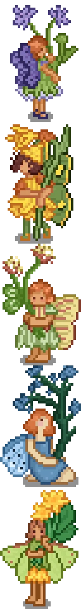 Flower Fairies mod for Stardew Valley