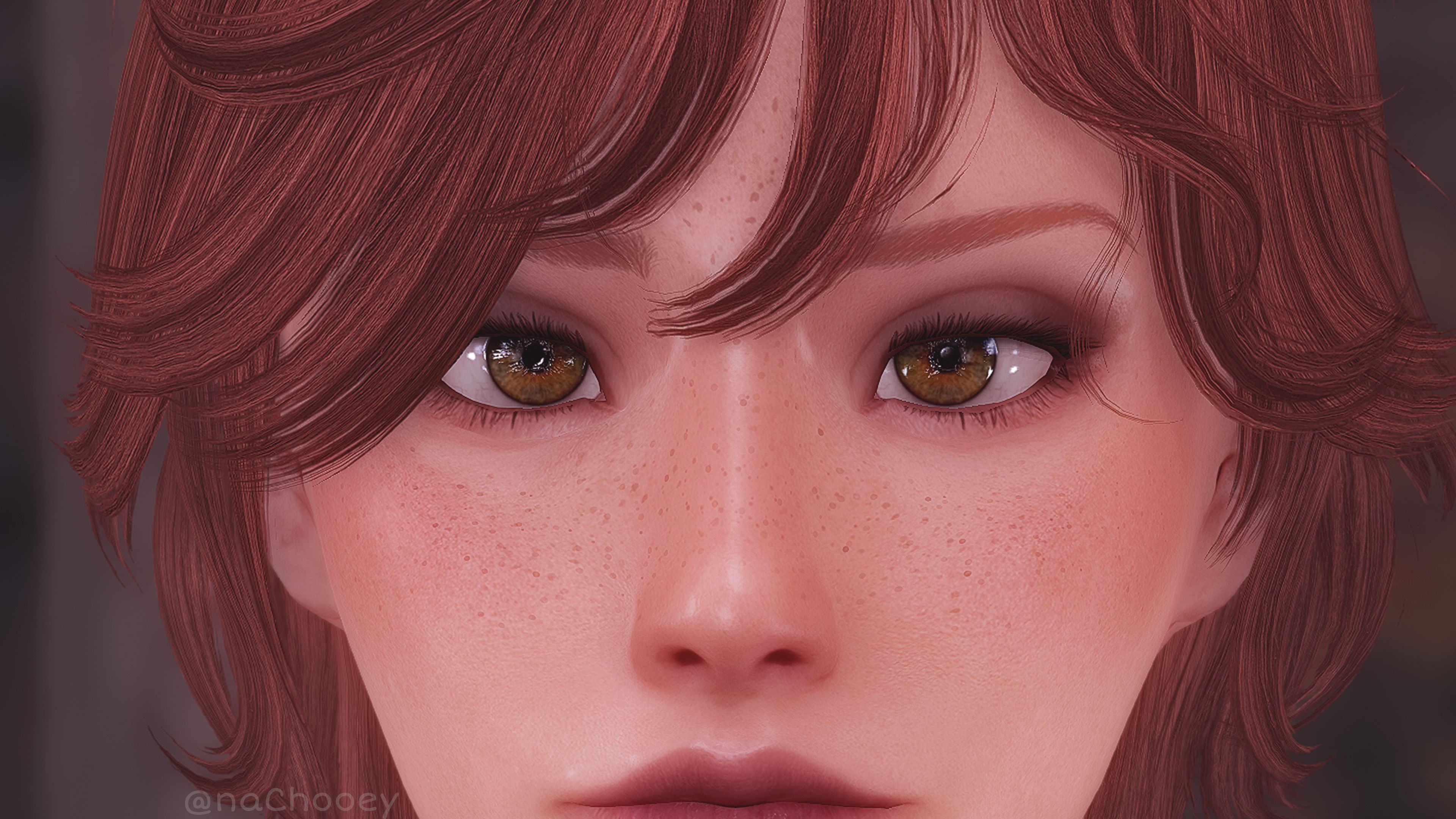 Hiraya Brows for High Poly Head mod for The Elder Scrolls V: Skyrim Special Edition