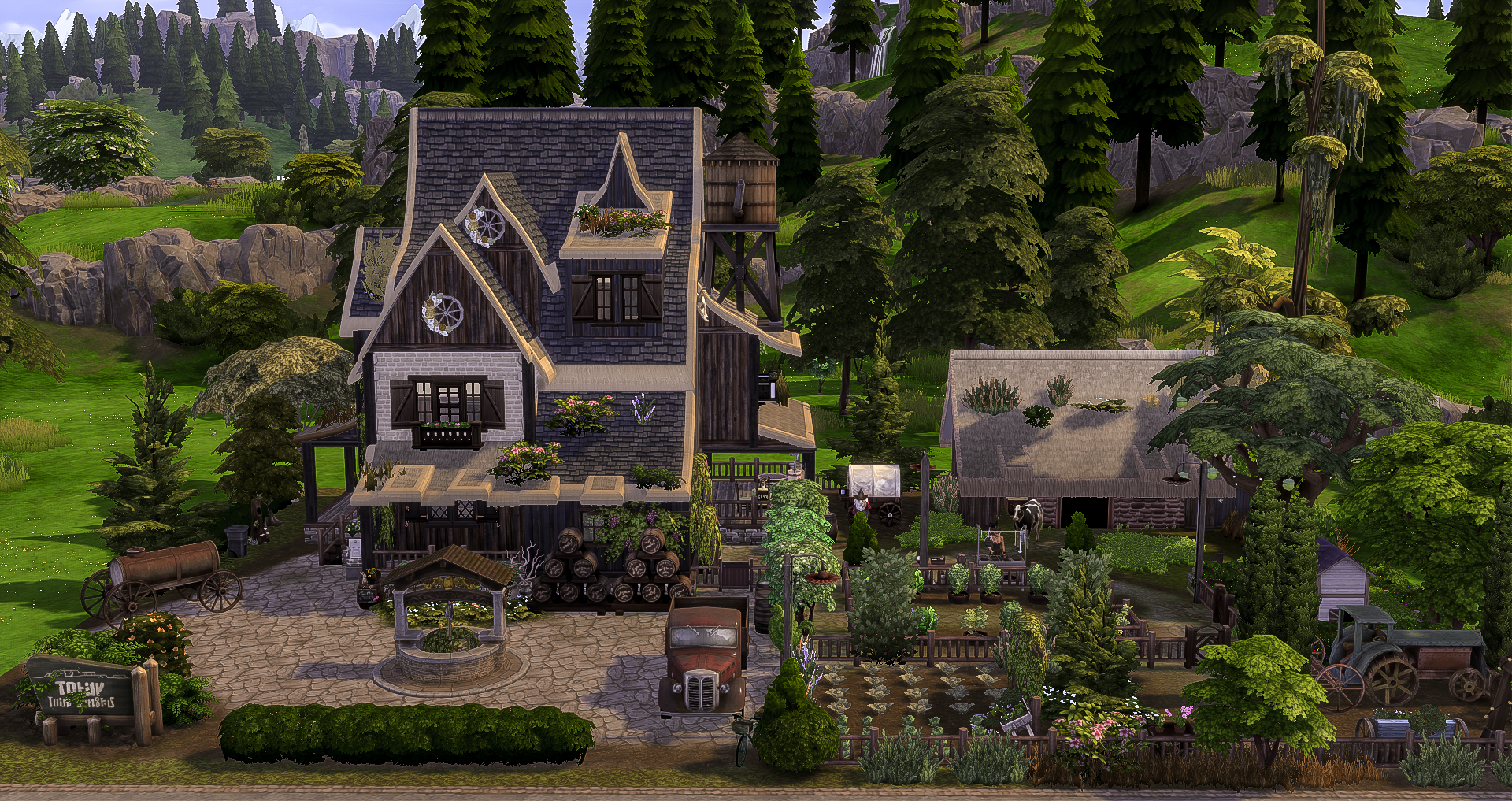 Country Estate (GGM Exclusive) mod for The Sims 4 