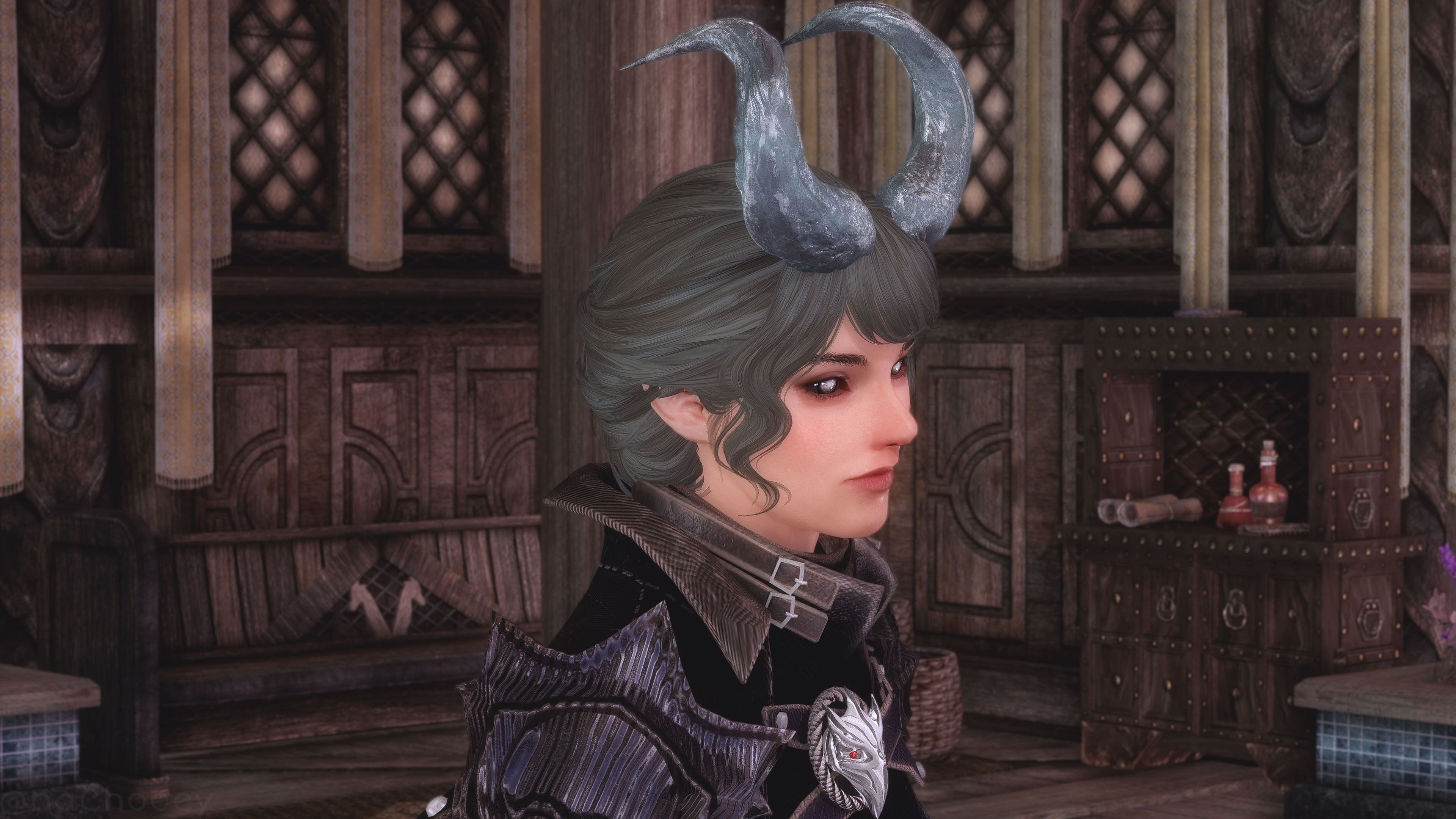 Spawn of Ithelia Horns - Proper RaceMenu Integration mod for The Elder Scrolls V: Skyrim Special Edition