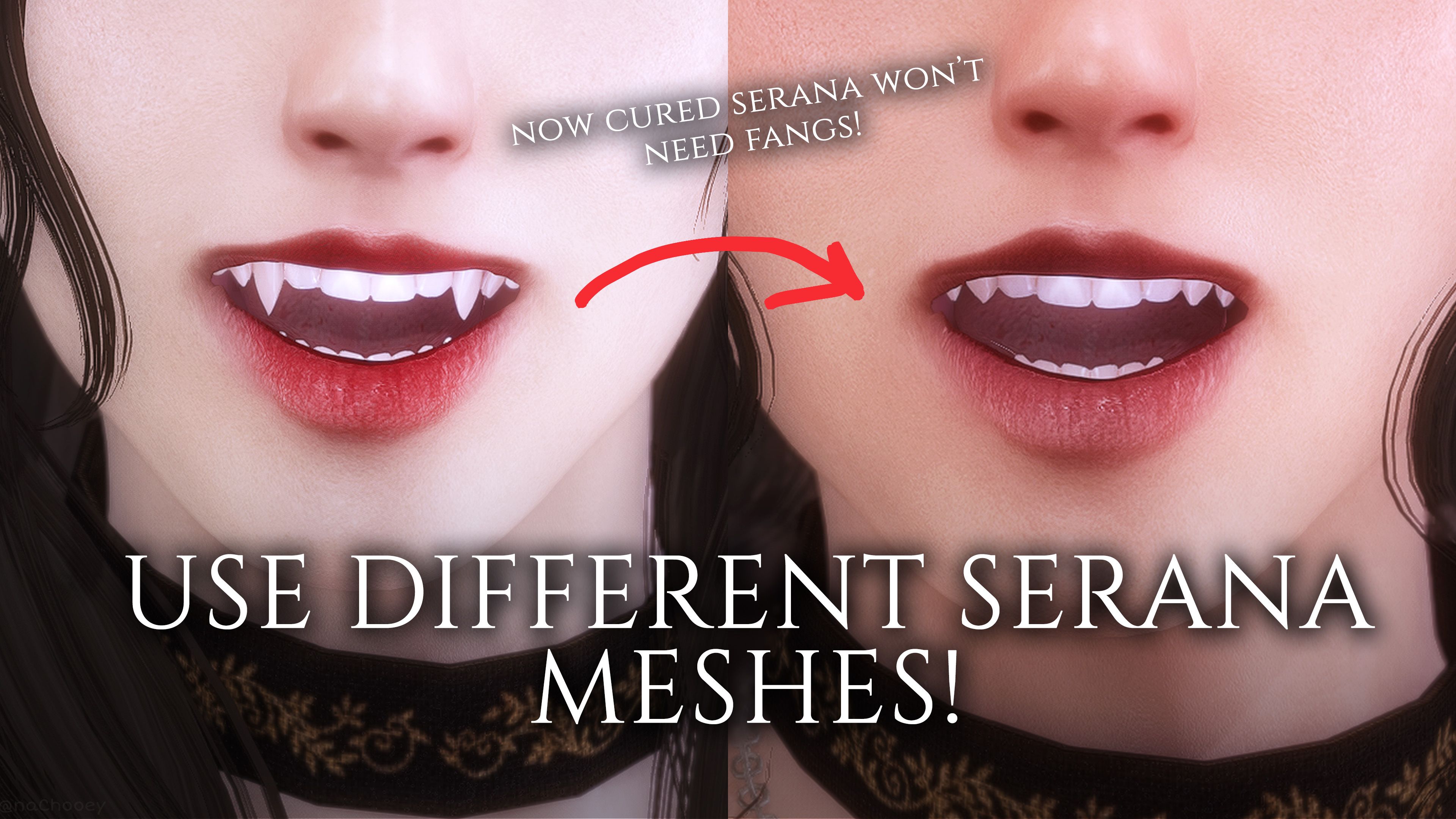 Serana Multiform NG mod for The Elder Scrolls V: Skyrim Special Edition