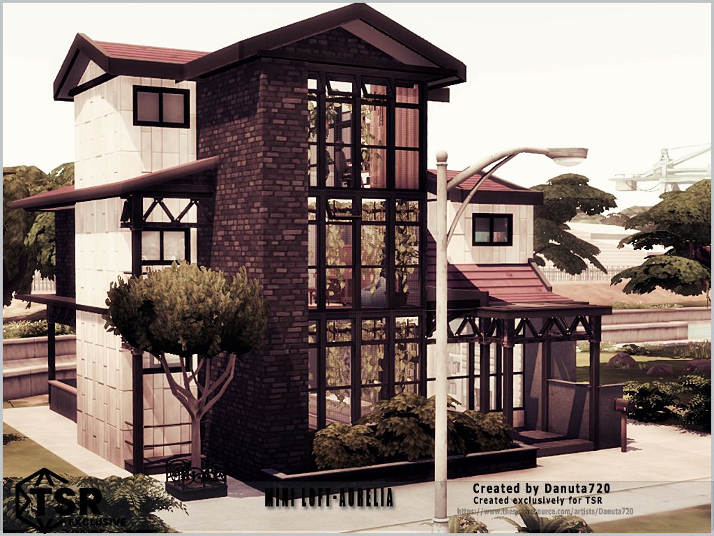 Mini Loft-Aurelia mod for The Sims 4 