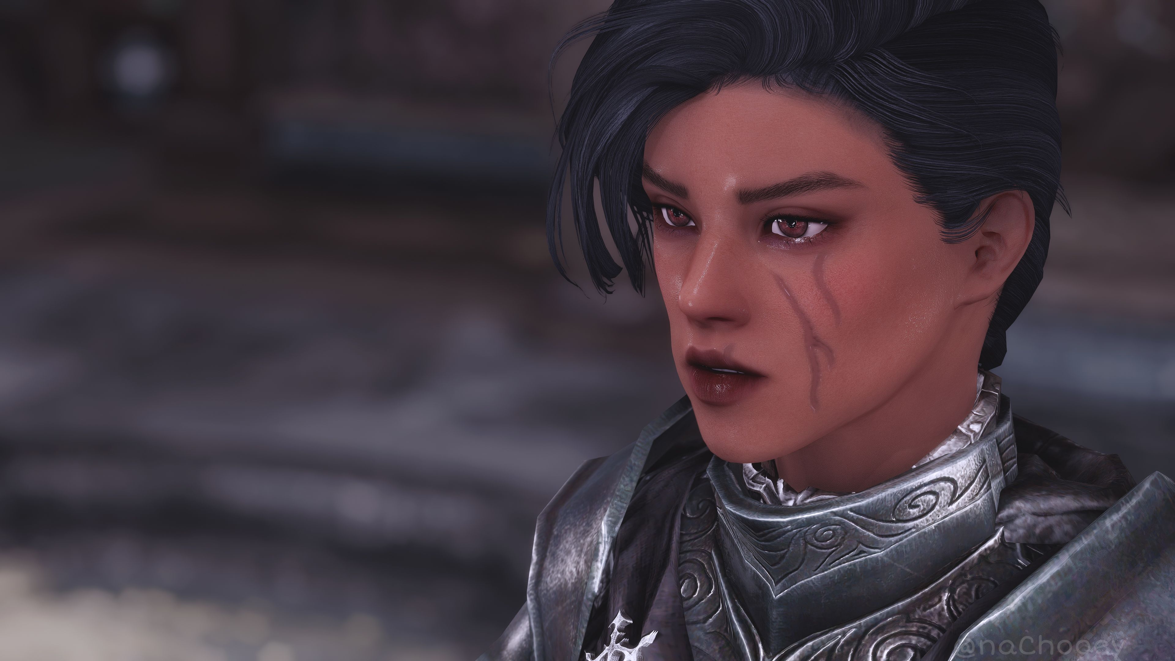 Kyoe's Bang'n Brows for High Poly Head - COTR - UBE mod for The Elder Scrolls V: Skyrim Special Edition