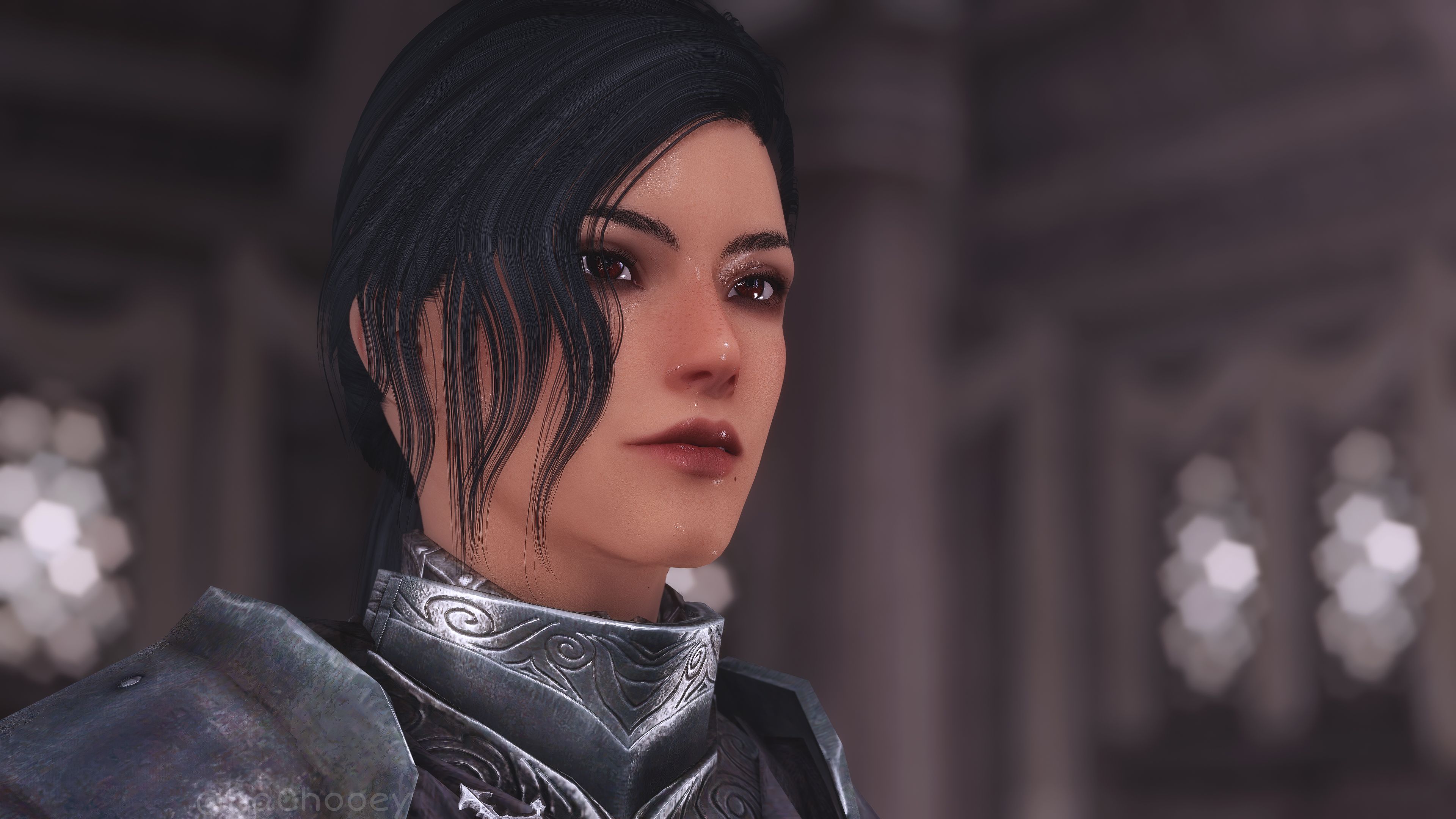 Maevan2's Eye Brows for High Poly Head - COTR - UBE mod for The Elder Scrolls V: Skyrim Special Edition