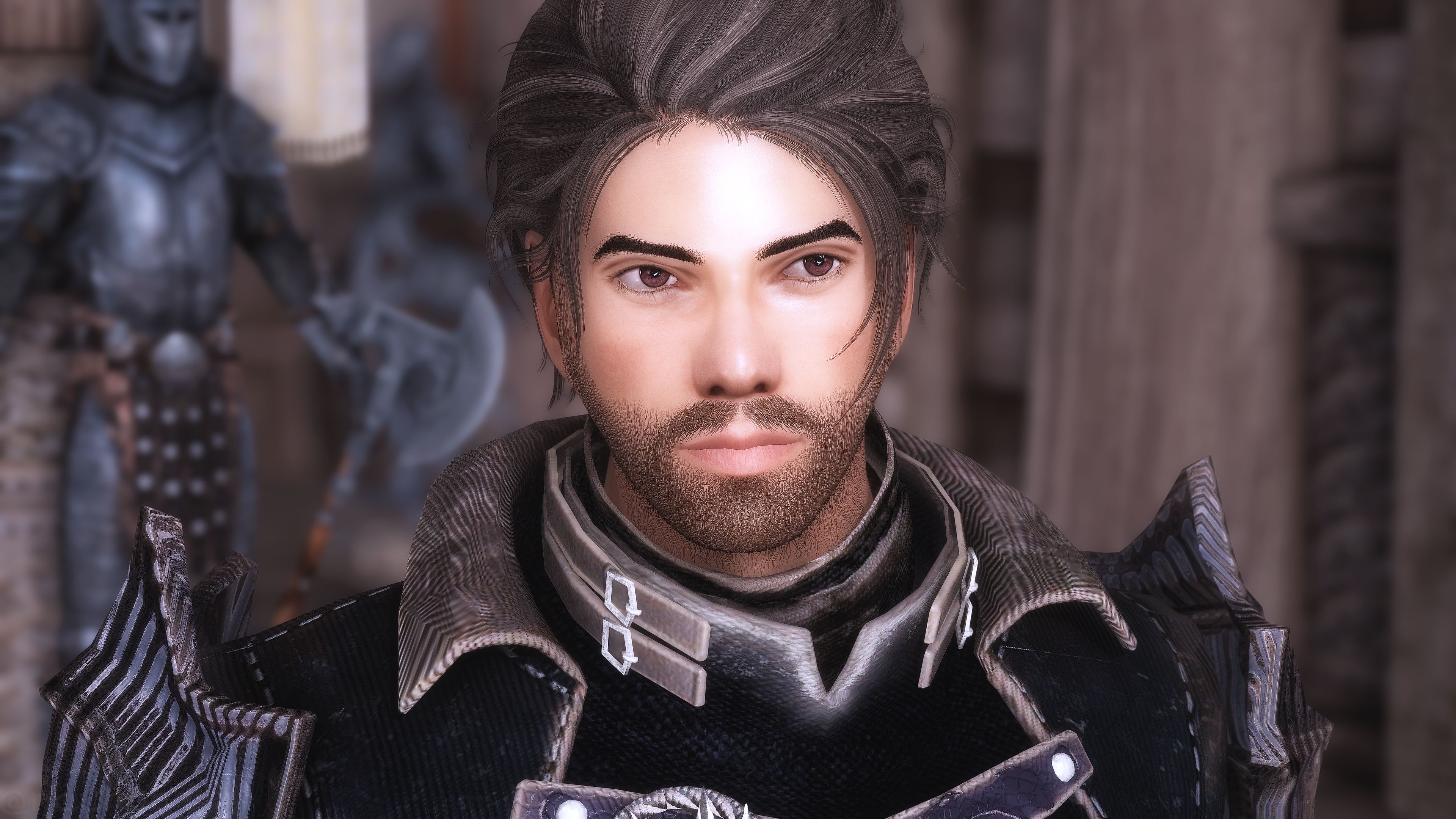 Brows by Hvergelmir for High Poly Head - COTR - UBE mod for The Elder Scrolls V: Skyrim Special Edition