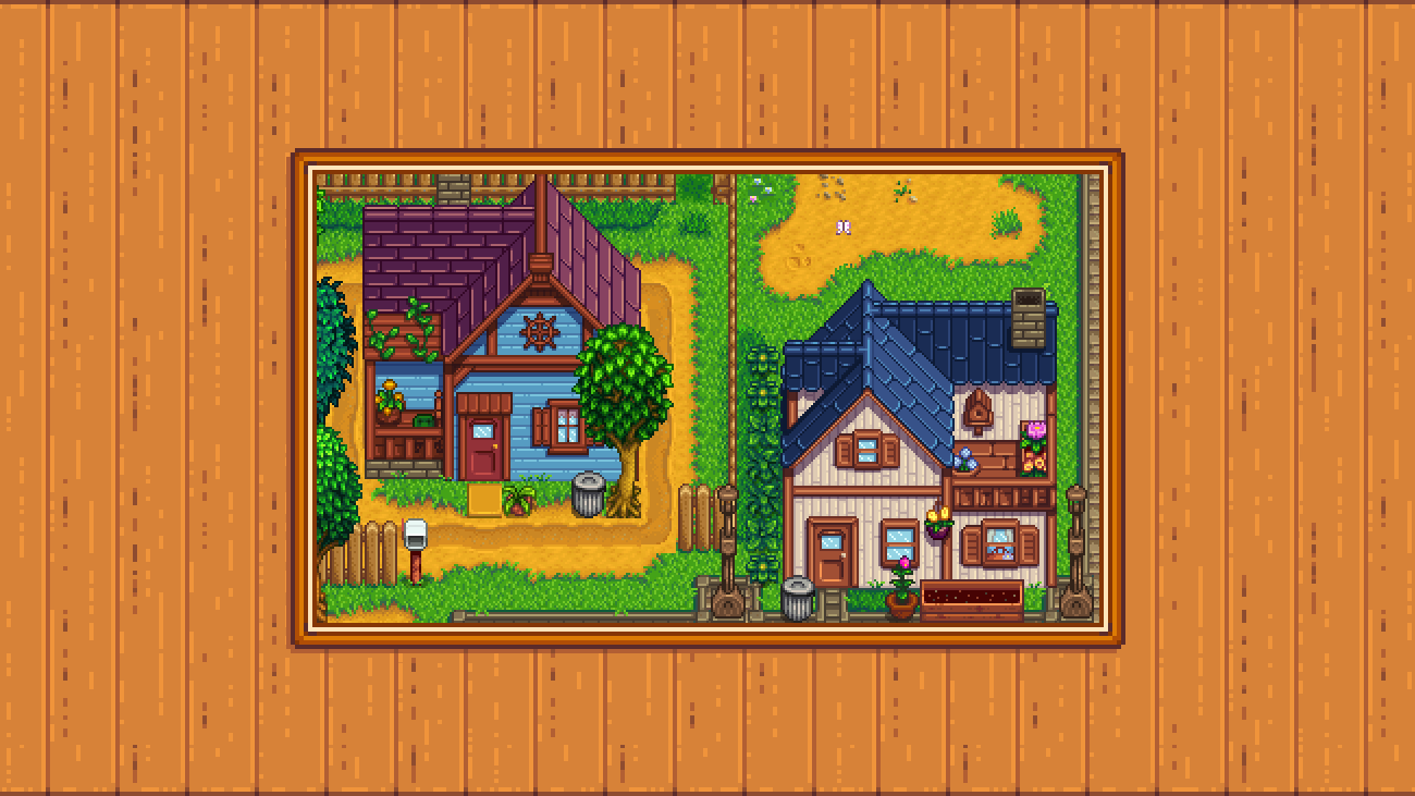 Elle's Town Buildings mod for Stardew Valley