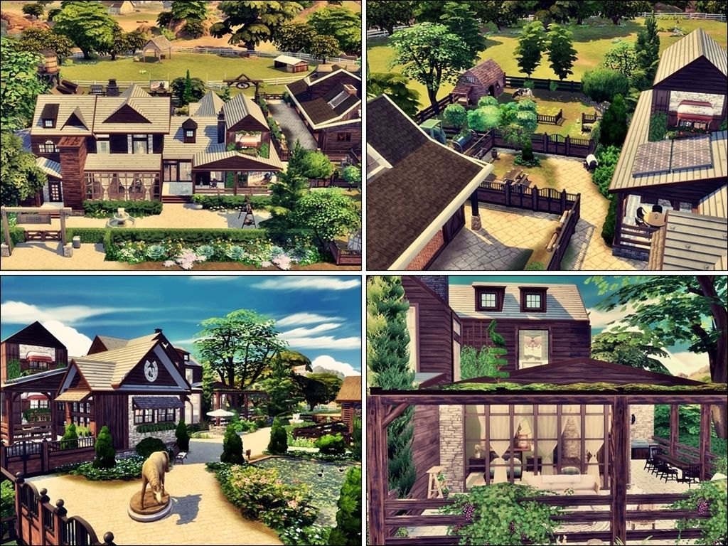 The Diamond Ranch mod for The Sims 4 