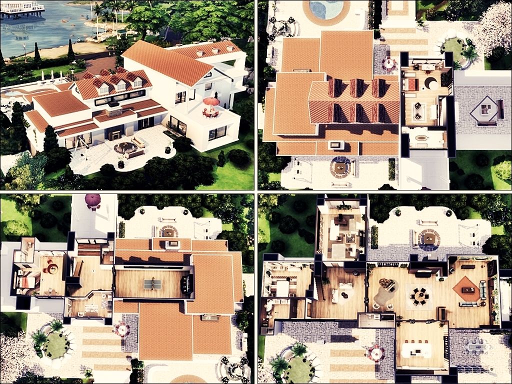 Luxury Modern Villa mod for The Sims 4 