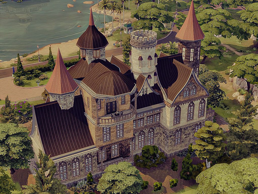 Charles Castle mod for The Sims 4 