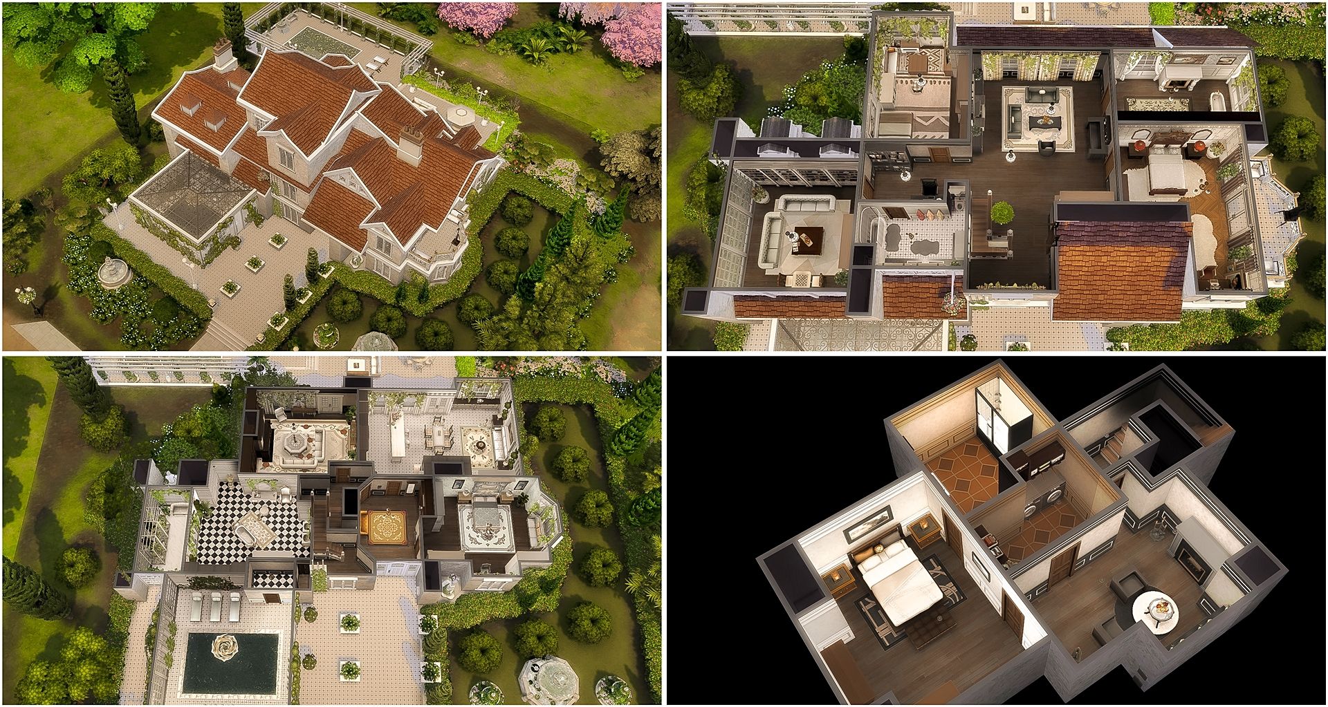 Magnolia-Summer Palace mod for The Sims 4 