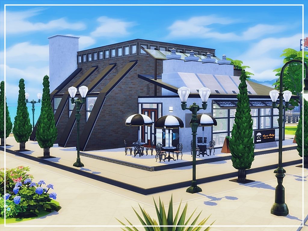 Green Restaurant mod for The Sims 4 