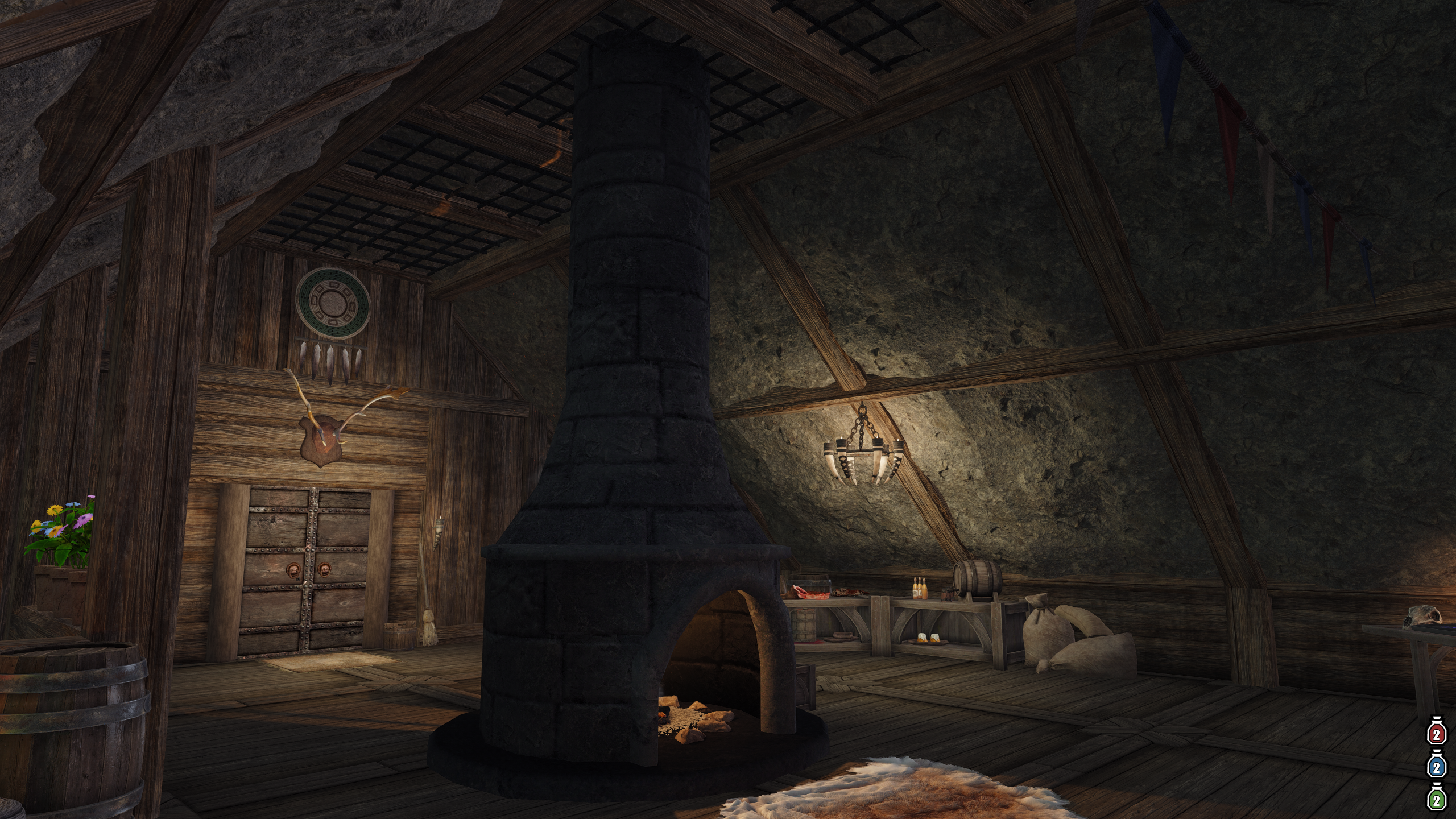 Gonzeh - Home in a Hill mod for The Elder Scrolls V: Skyrim Special Edition