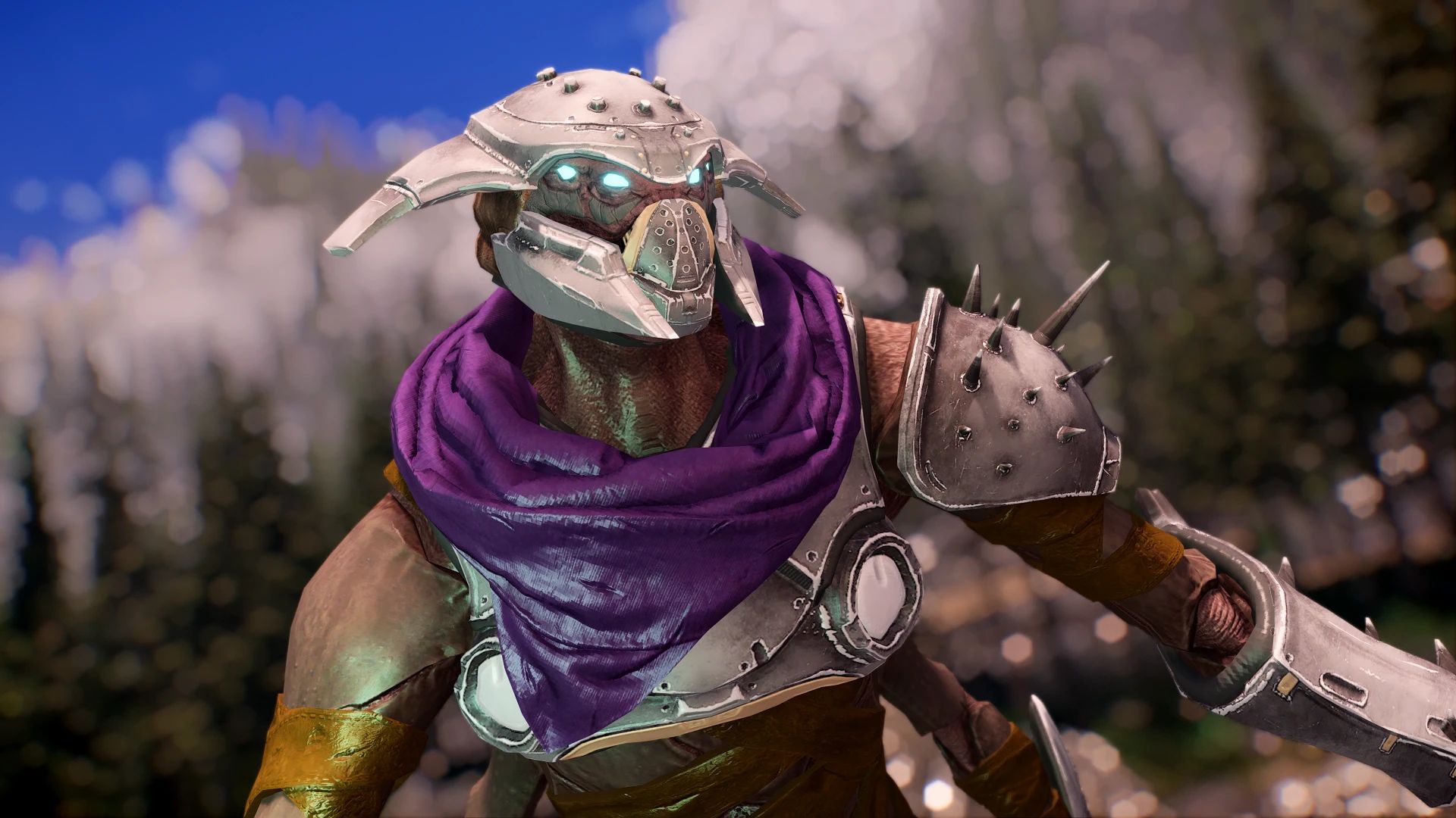 Eliksni Fallen Armor Pack mod for The Elder Scrolls V: Skyrim Special Edition