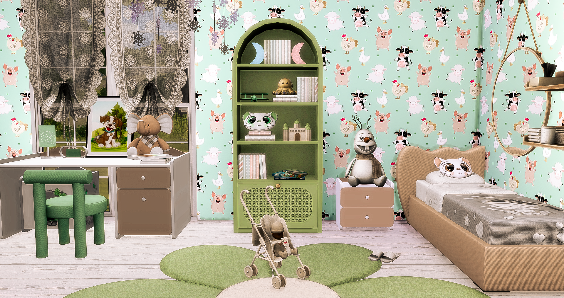 Baby Farmer_set (GGM Exclusive) mod for The Sims 4 